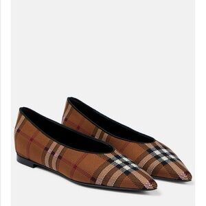 Burberry - Vintage Check ballet flats
